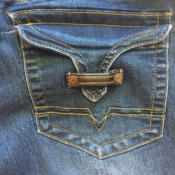 BELLA VIDA Maternity Jeans Pull-On Bootcut L EUC - Picture 4 of 7